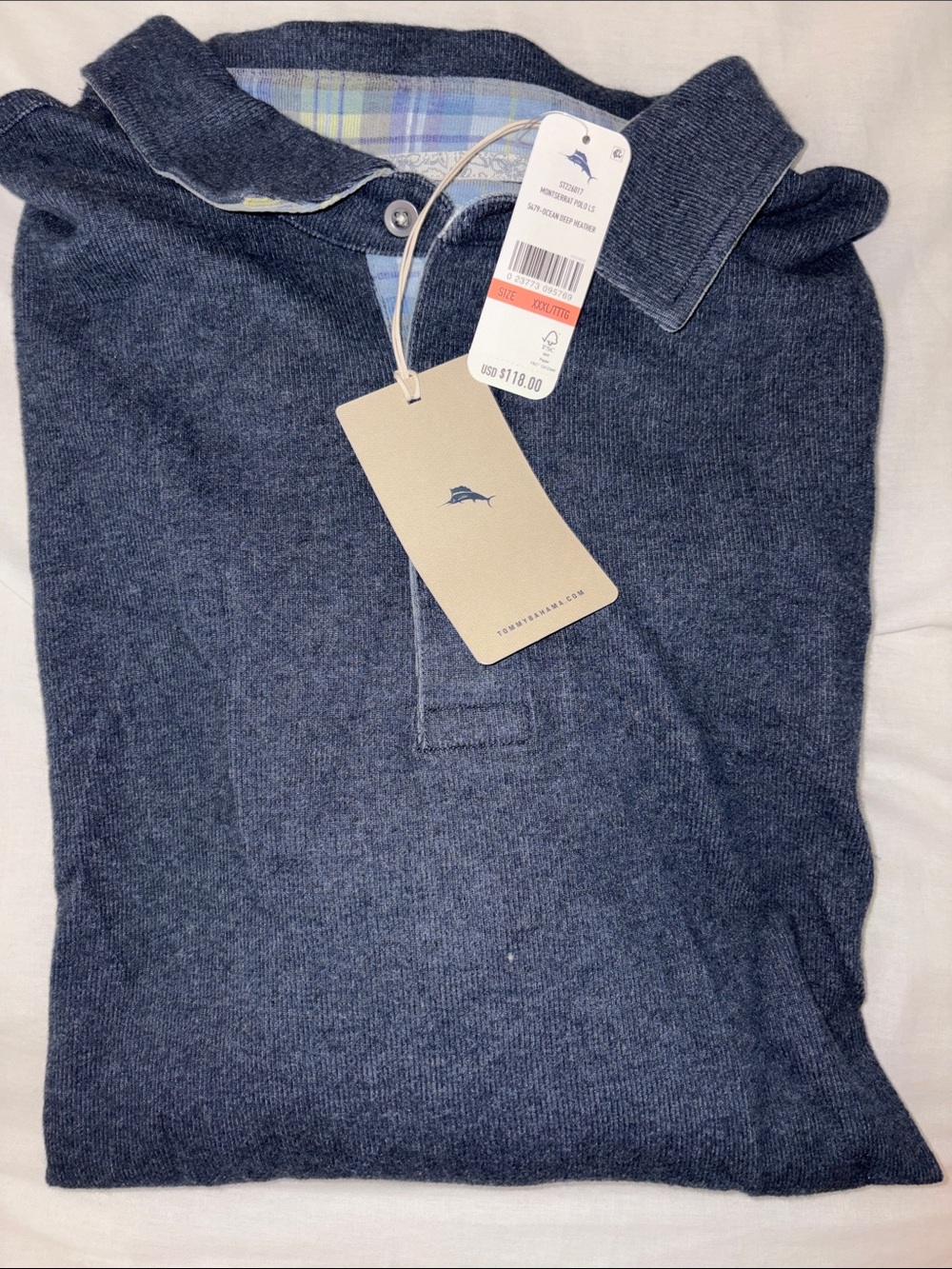 Tommy Bahama Men's Navy Pullover